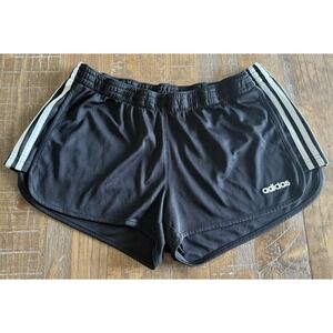 Women's Adidas - Women's 3S Training Shorts - Black Size‎ Large